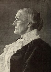 Portrait of Susan B. Anthony, by Francis Benjamin Johnston
