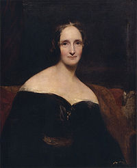 Mary Shelley's portrait by Richard Rothwell,